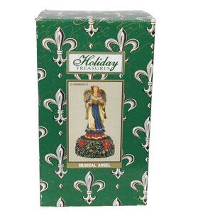 Holiday Treasures Christmas Angel Music Box